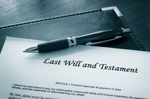 last will and testament